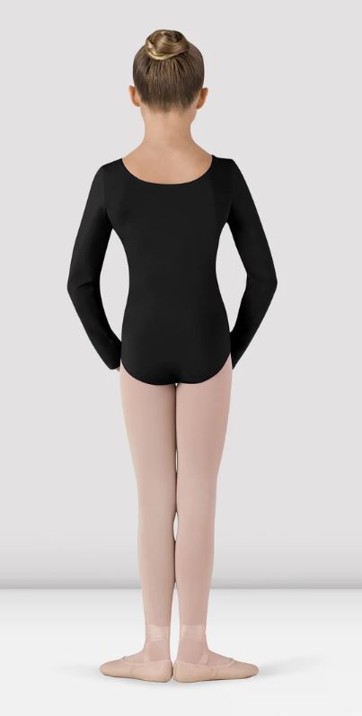 Petite Long Sleeve Round Neck Leo CL5409 by Bloch