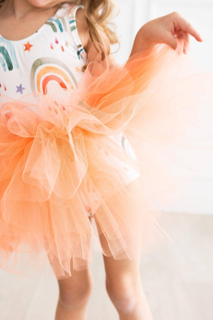 Tonal Rainbow Tank Tutu Leotard by Mila & Rose
