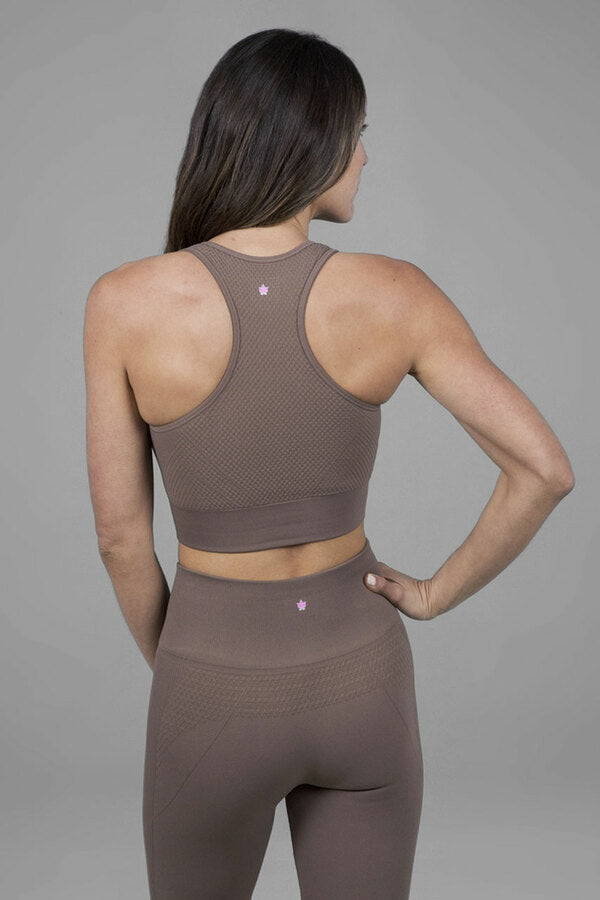 Kathryn Seamless High Neck Yoga Bra