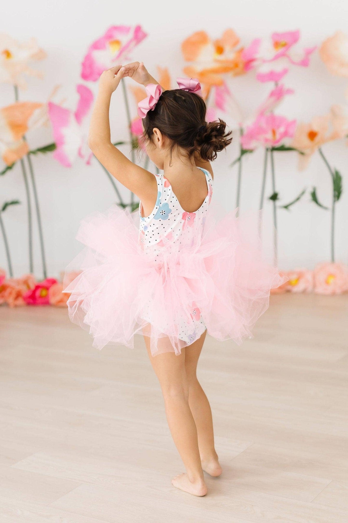 Dots & Daisies Tank Tutu Leotard by Mila & Rose