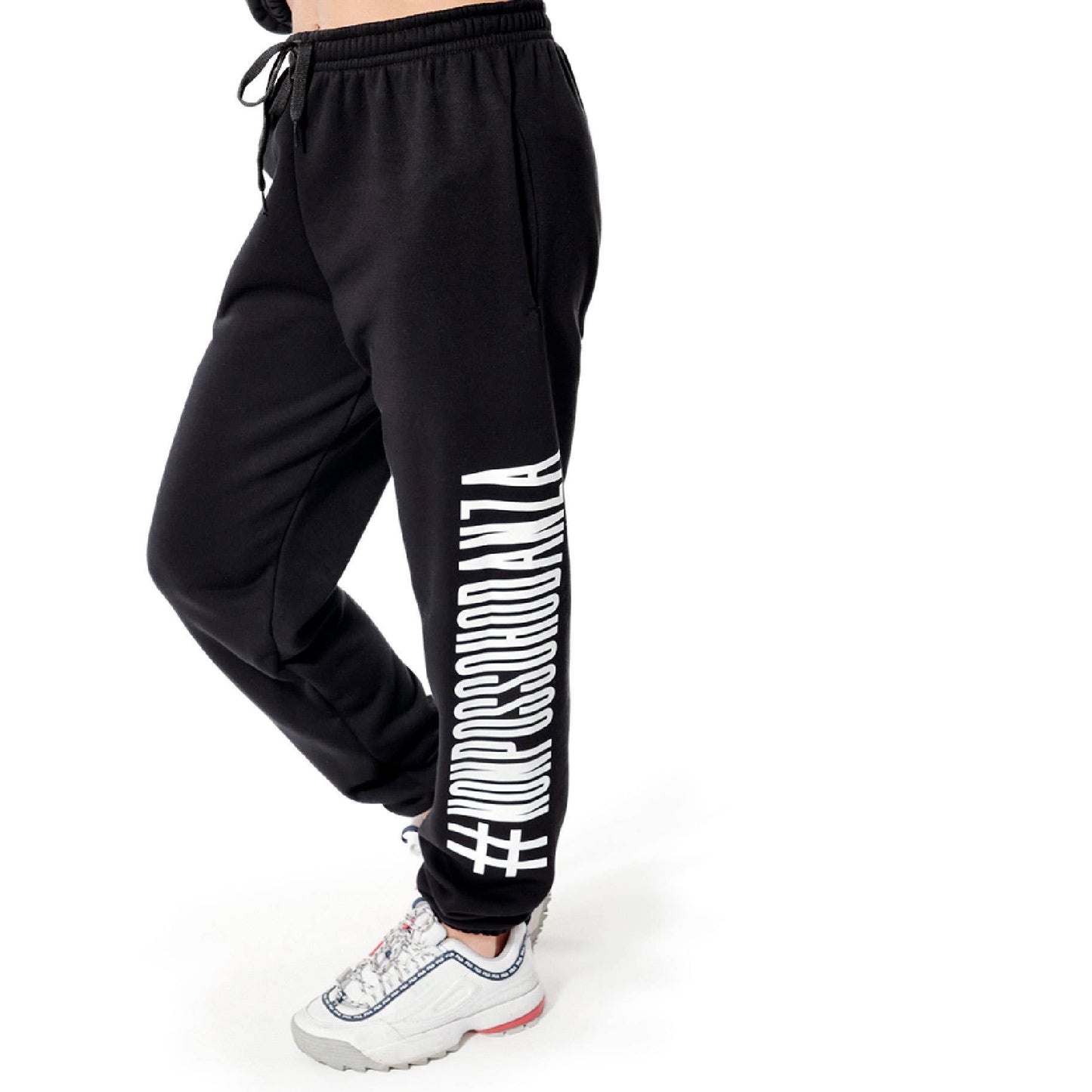 Alvin Black Hashtag Pants by  Non Posso, Ho Danza