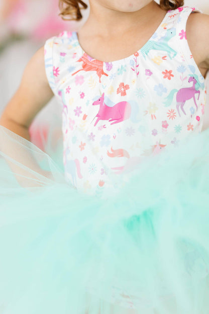 Unicorn Wish Tank Tutu Leotard by Mila & Rose