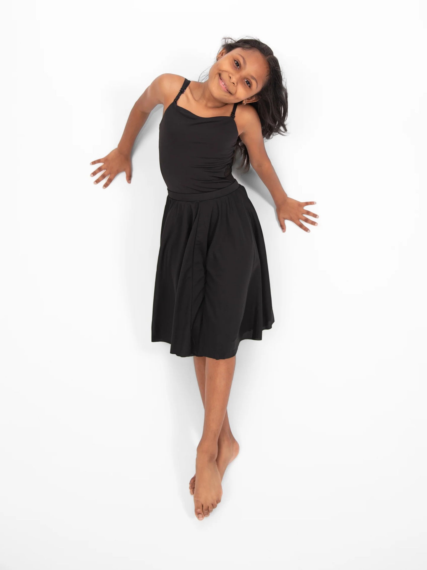 Girls Character Dance Below-The-Knee Circle Skirt by Body Wrappers