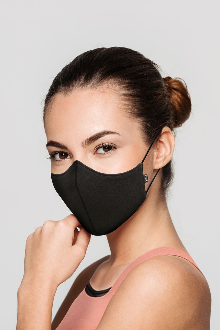 Soft Stretch Mask with Lanyard A004AP 3 Pack by Bloch