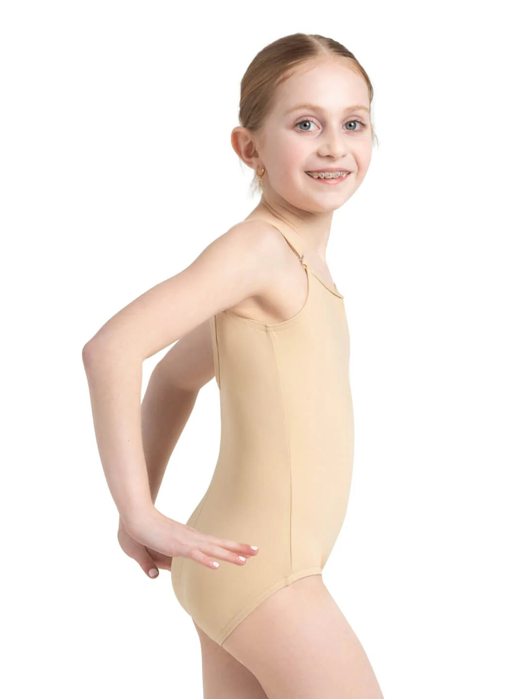 Team Basics Camisole Leotard w/ Adjustable Straps - Child TB1420C by Bloch
