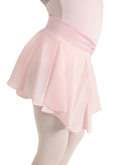 Pull On Skirt Georgette - Girls N9635C by Capezio