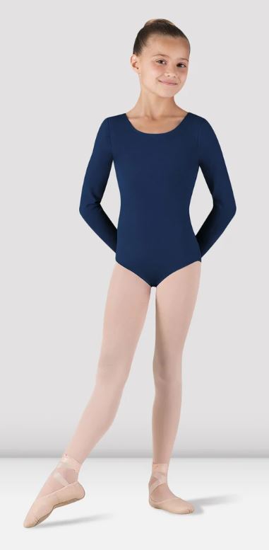 Petite Long Sleeve Round Neck Leo CL5409 by Bloch