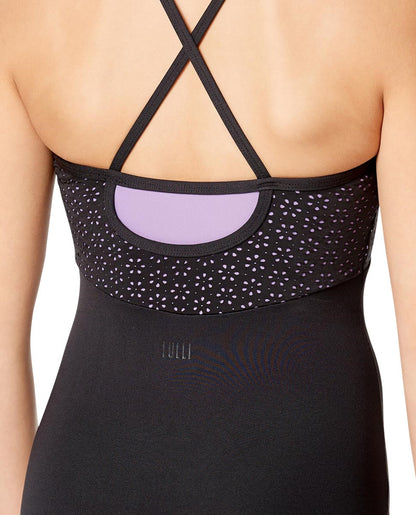 Inez Laser Cut Leotard LUF606C by Lulli
