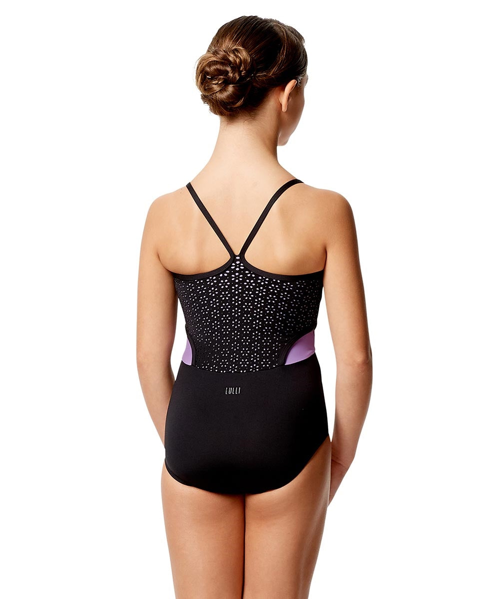 Katia Two Color Laser Cut Leotard LUF608C by Lulli