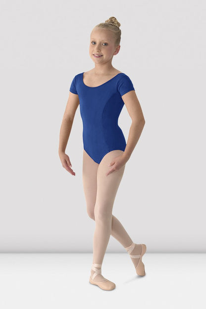 Kids Cap Sleeve Leotard M515C by Mirella