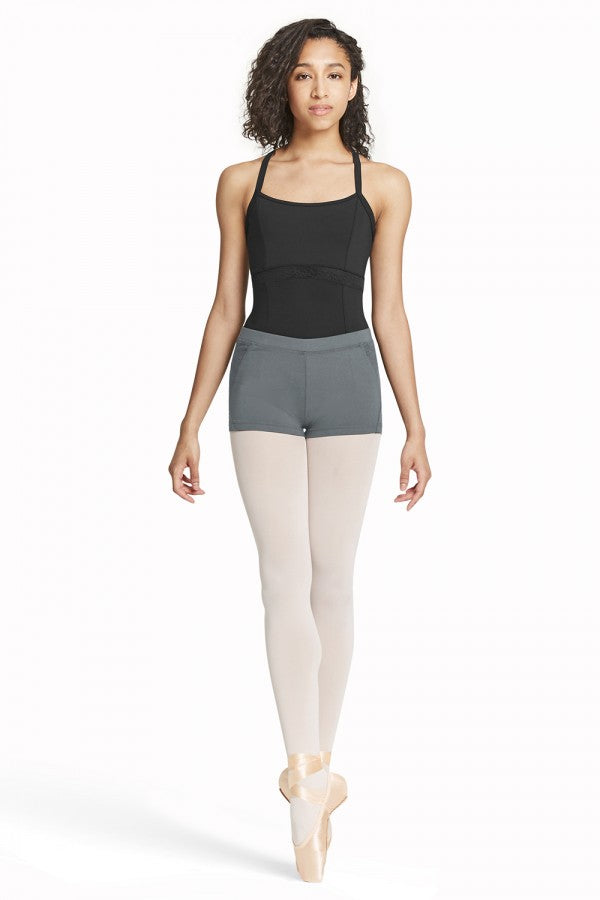 Mesh Panel Shorts M6038LM by Mirella