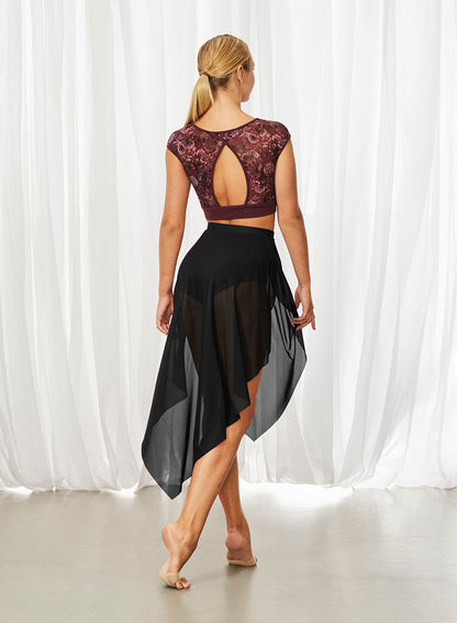 Extended Hem Skirt R3541 by Bloch