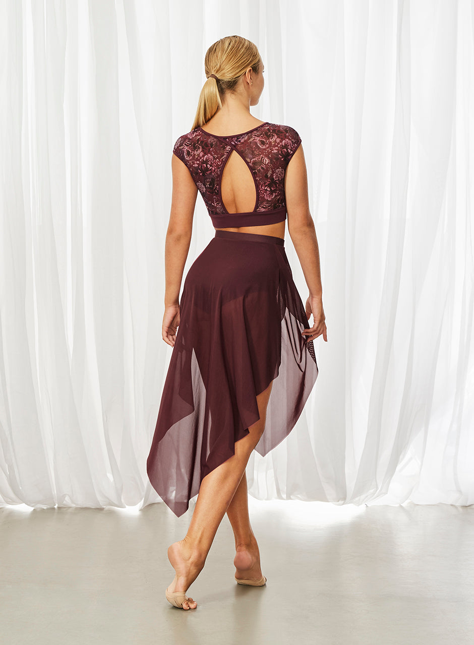 Extended Hem Skirt R3541 by Bloch