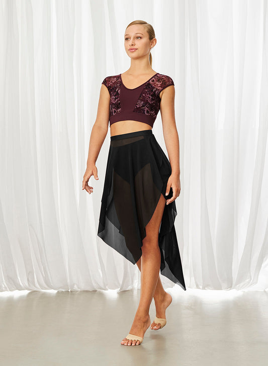 Extended Hem Skirt R3541 by Bloch