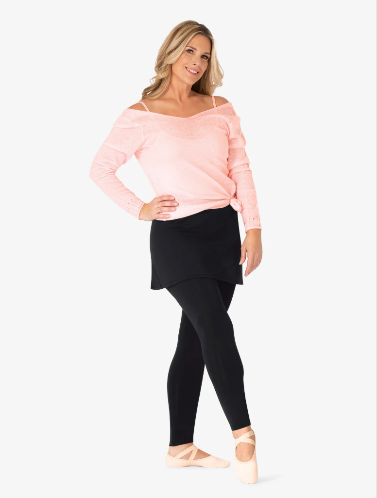 V Neck Long Sleeve Top Z0959 by Bloch