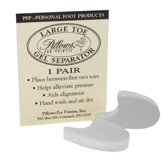 Large Toe Separator by Pillows for Pointes