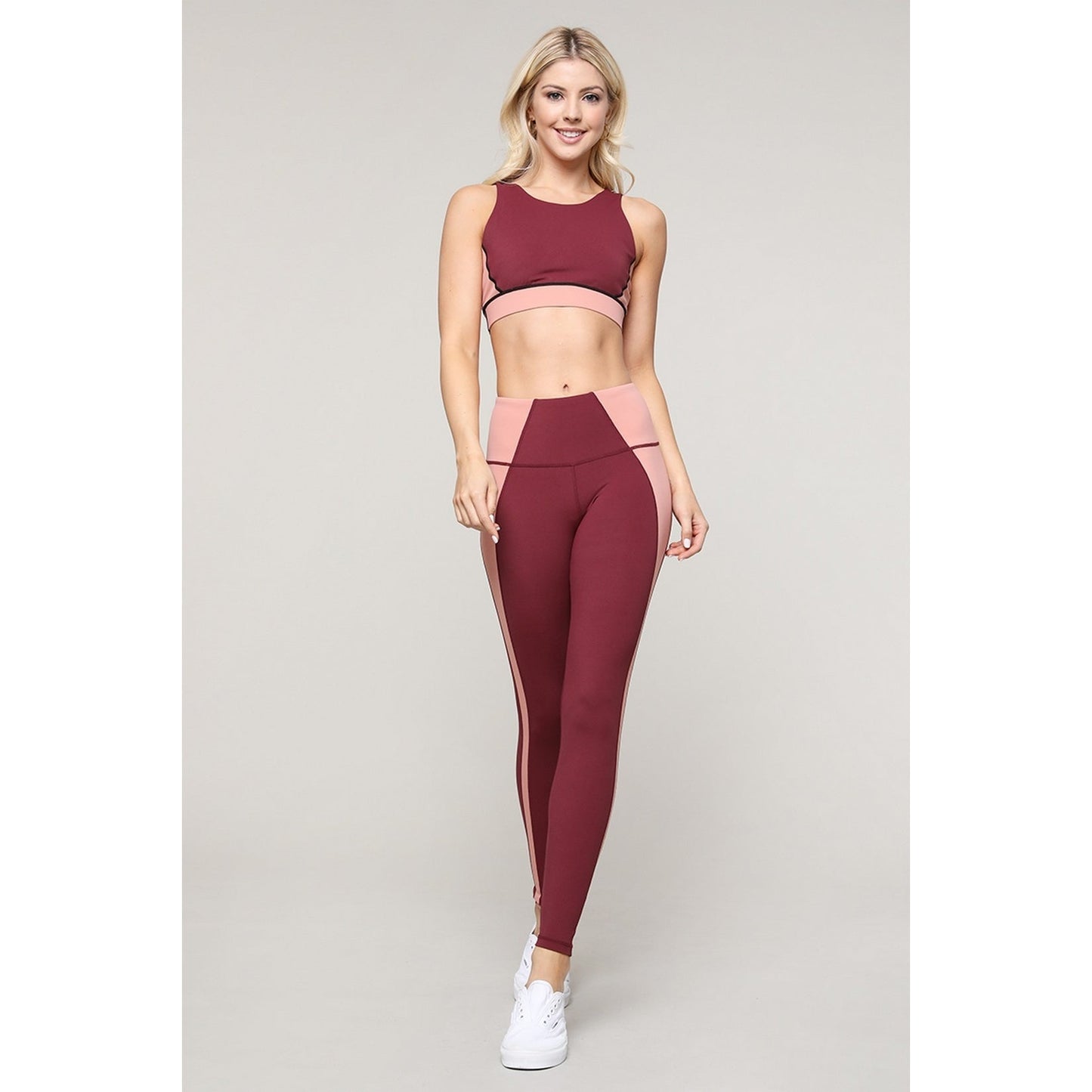 Women's Active Crush it Colorblock Sports Bra + Legging