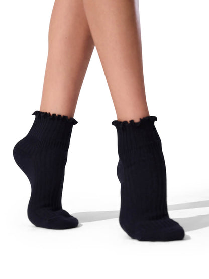 Children's Scalloped Edge Sock (3-Pack) BG107C by Capezio