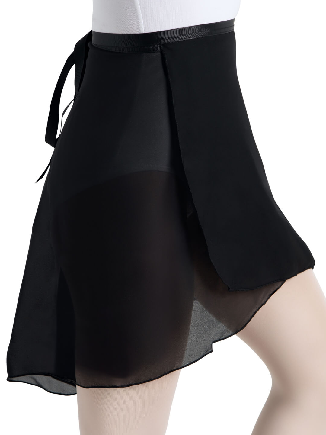 Georgette Long Wrap Skirt N276 by Capezio