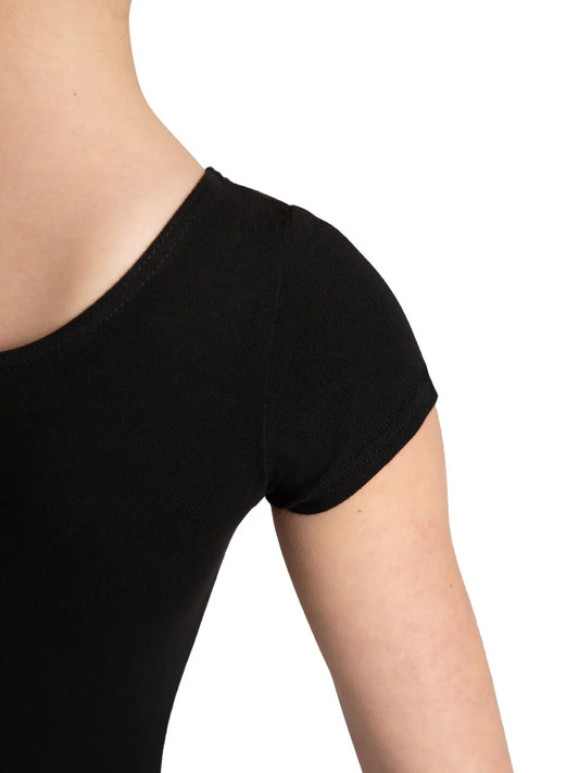 Short Sleeve Leotard - Girls CC400C by Capezio