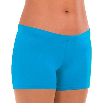 Capezio TB113 Boycut Lowrise Short Turquoise
