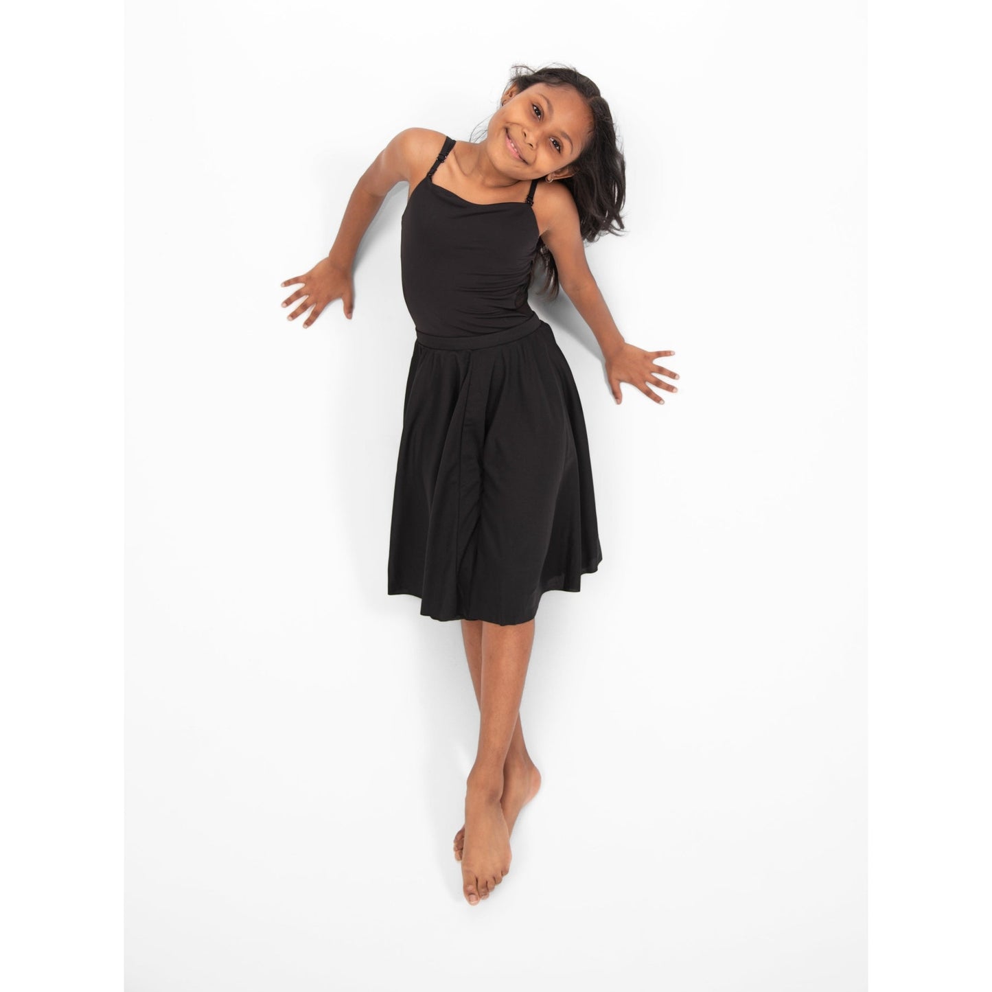 Girls Character Dance Below-The-Knee Circle Skirt by Body Wrappers