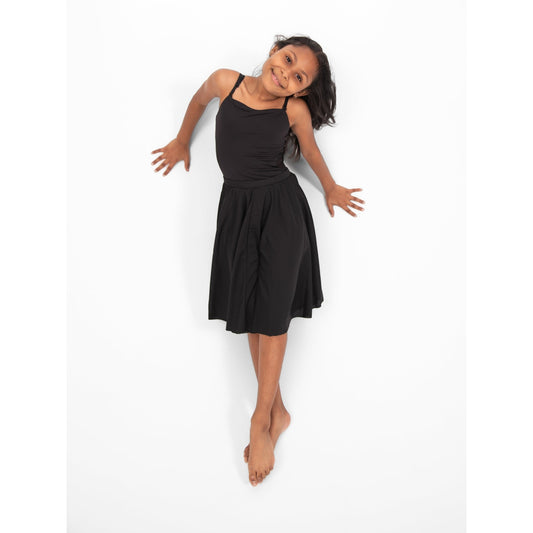 Girls Character Dance Below-The-Knee Circle Skirt by Body Wrappers