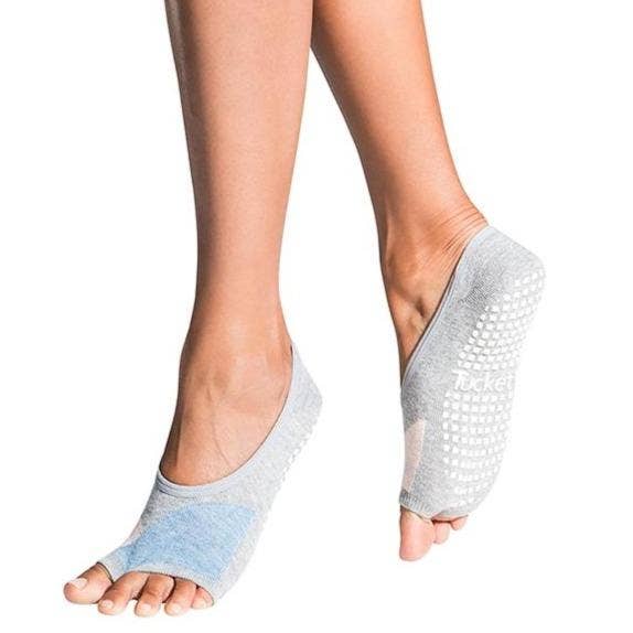 Ballerina Yoga Barre Dance  Grip Socks