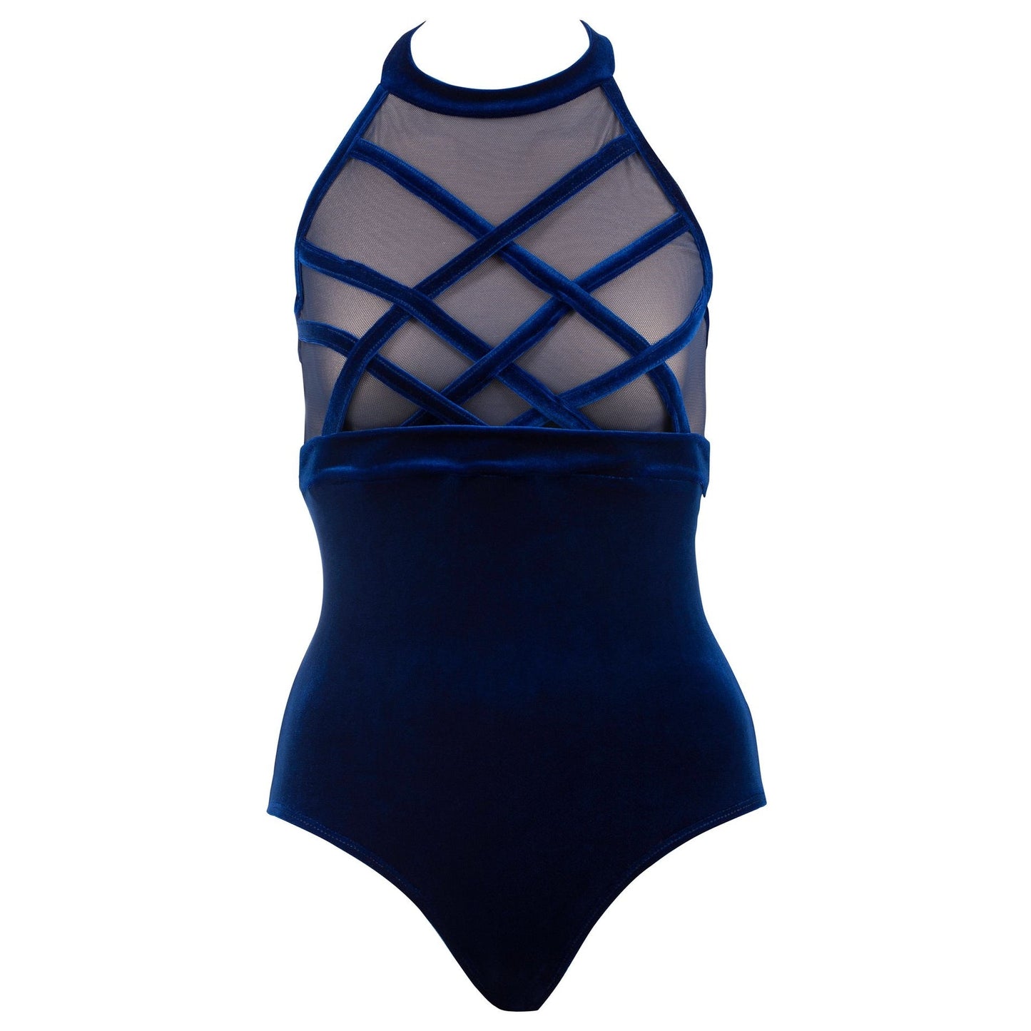 Harper Cobalt Velvet Leo by Costume Gallery