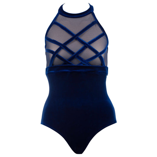 Harper Cobalt Velvet Leo by Costume Gallery