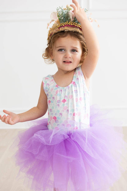 Mermaid Scales Tank Tutu Leotard by Mila & Rose