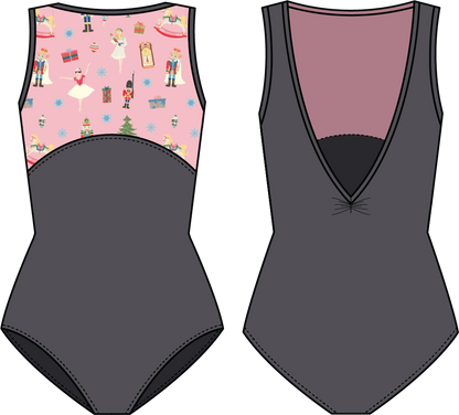 Nutcracker Bateau Neck Leotard (Child) by Suffolk