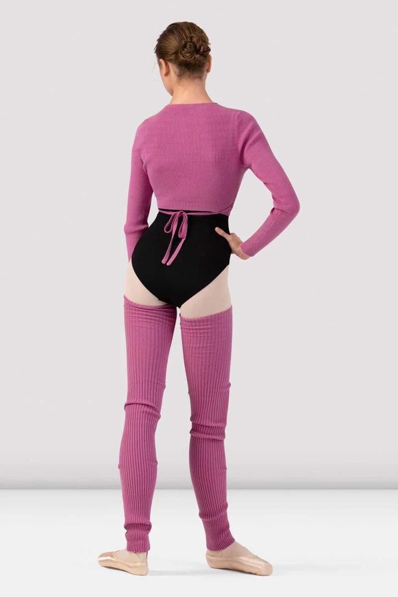 Ladies Celeste Knit Wrap Top Z30018 by Bloch